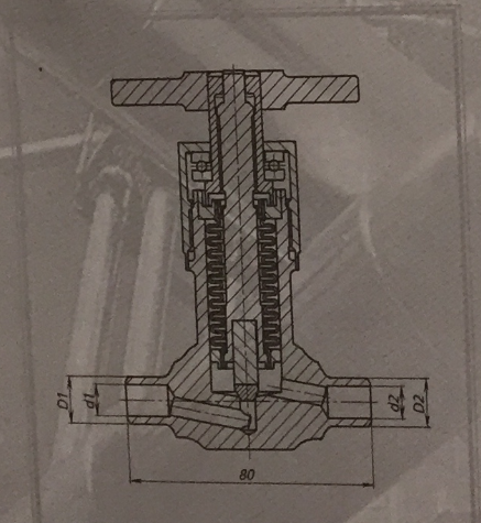 截止阀波纹管CKBу26004-010